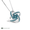 Celtic Knot™ 18K Aquamarine Pendant