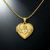 The Claddagh™ Locket — 18K Yellow Gold Photo Pendant | Diamond