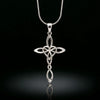 Celtic Heart™ Pendant — 18K White Gold Necklace