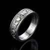 Men's Claddagh™ Ring — 18K White Gold Band